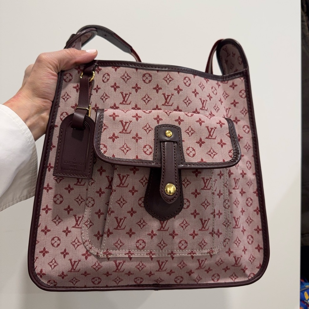 BRAND NEW Louis Vuitton Mini Lin Mary Kate Besace Vintage